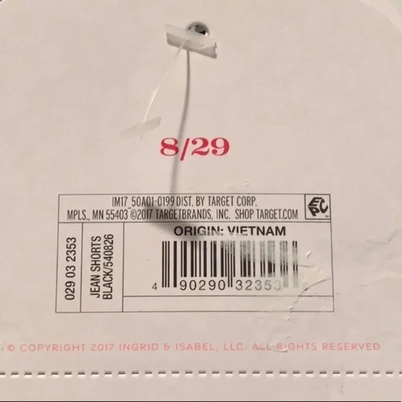 Isabel Maternity MIDI Shorts Black 8 waist 29 NWT - Picture 7 of 12